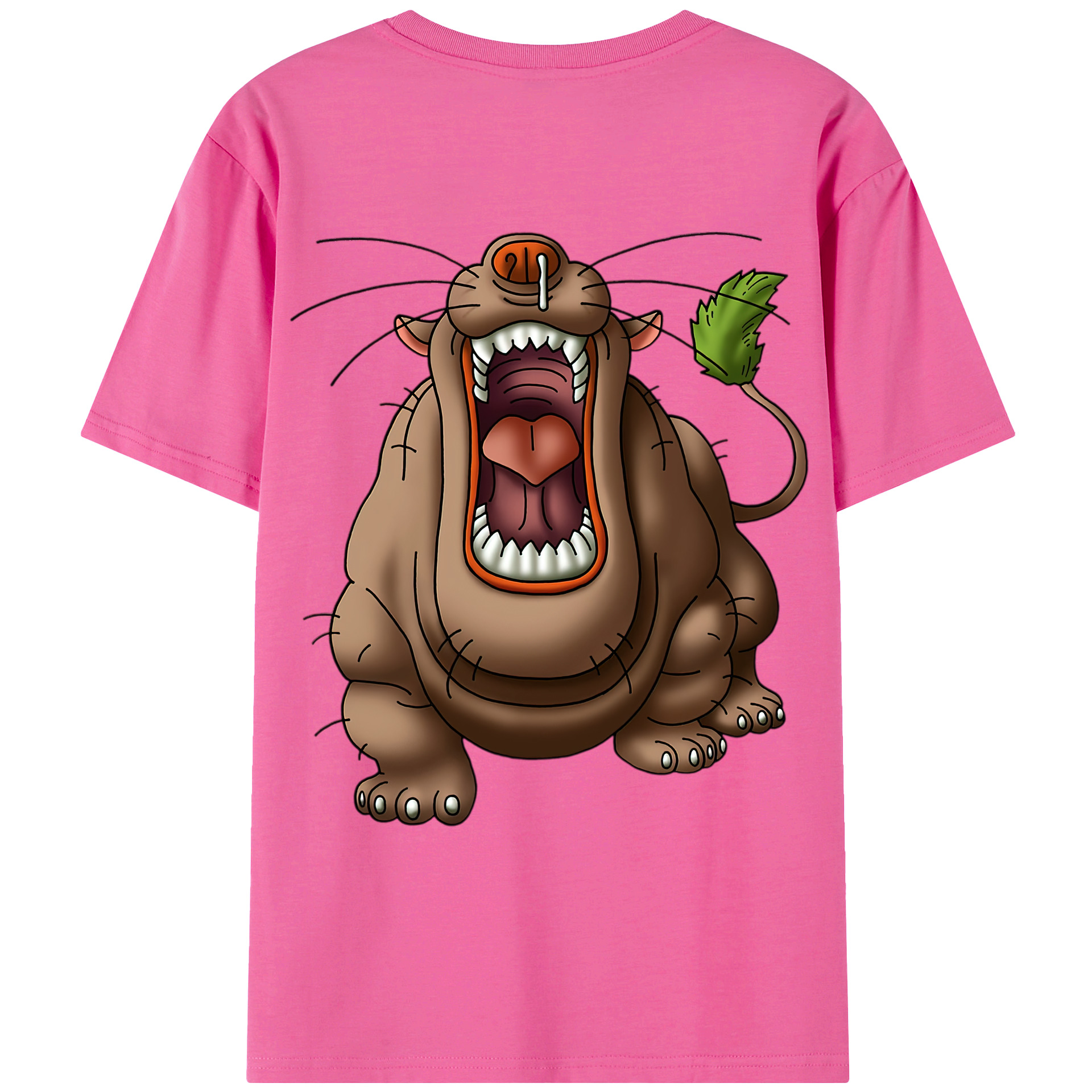 （画像用） ドラゴンクエスト Doragon Kuesuto Dragon Quest レディース半袖Tシャツ(バックプリント)